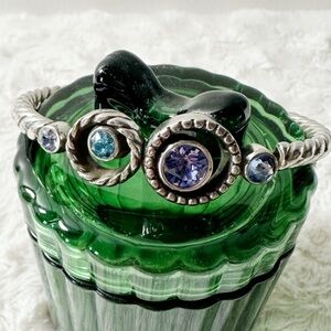 Brighton Halo Hinge Bangle